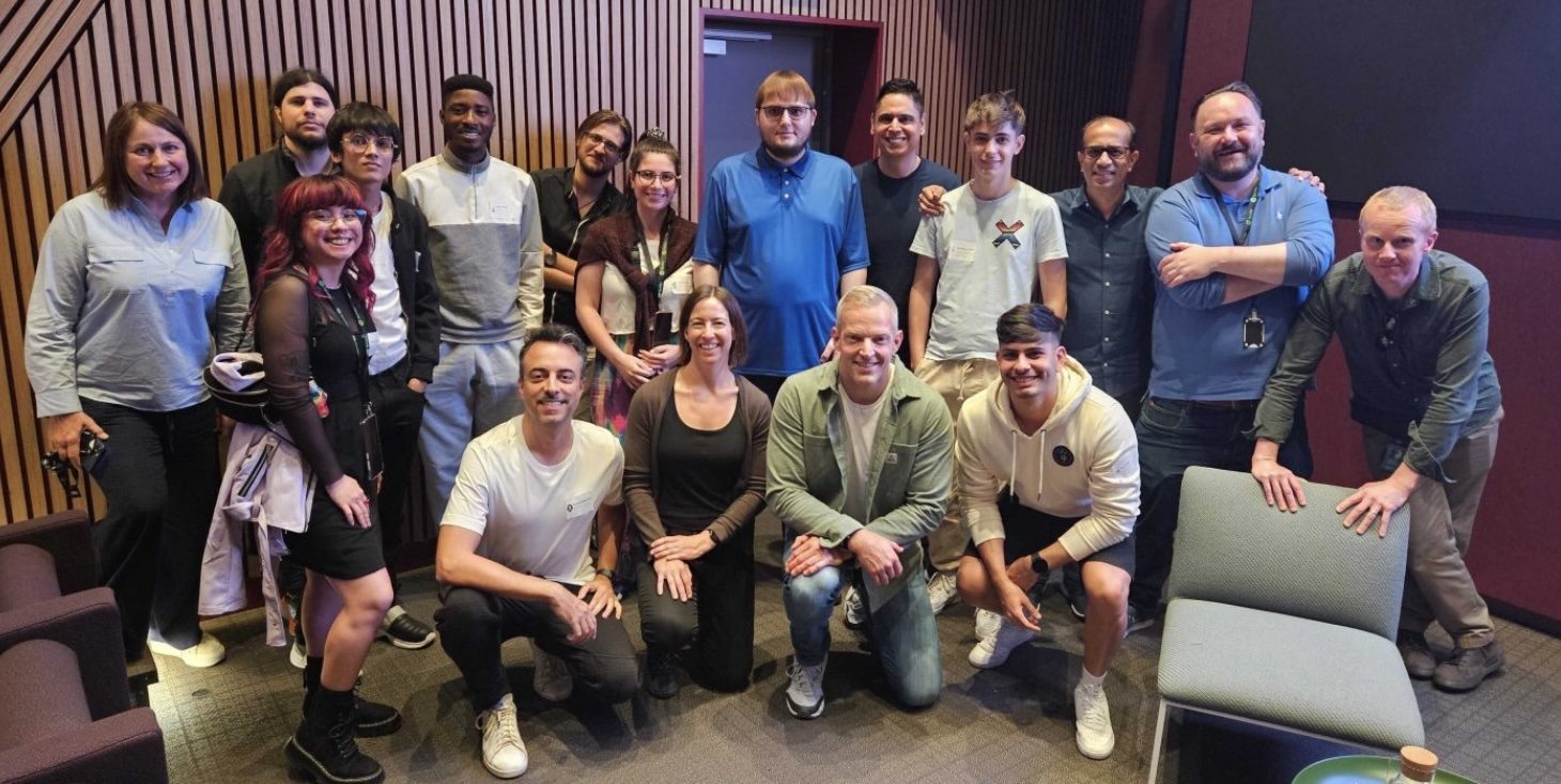 Billy with the Spotify engineering team in New York